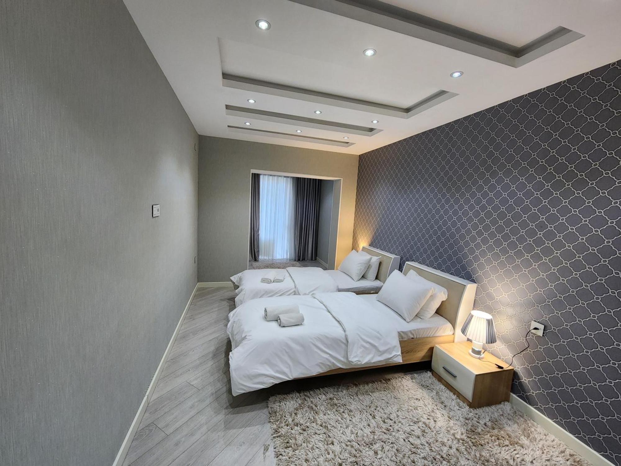 Park Azure Best Apartment Bakoe Buitenkant foto