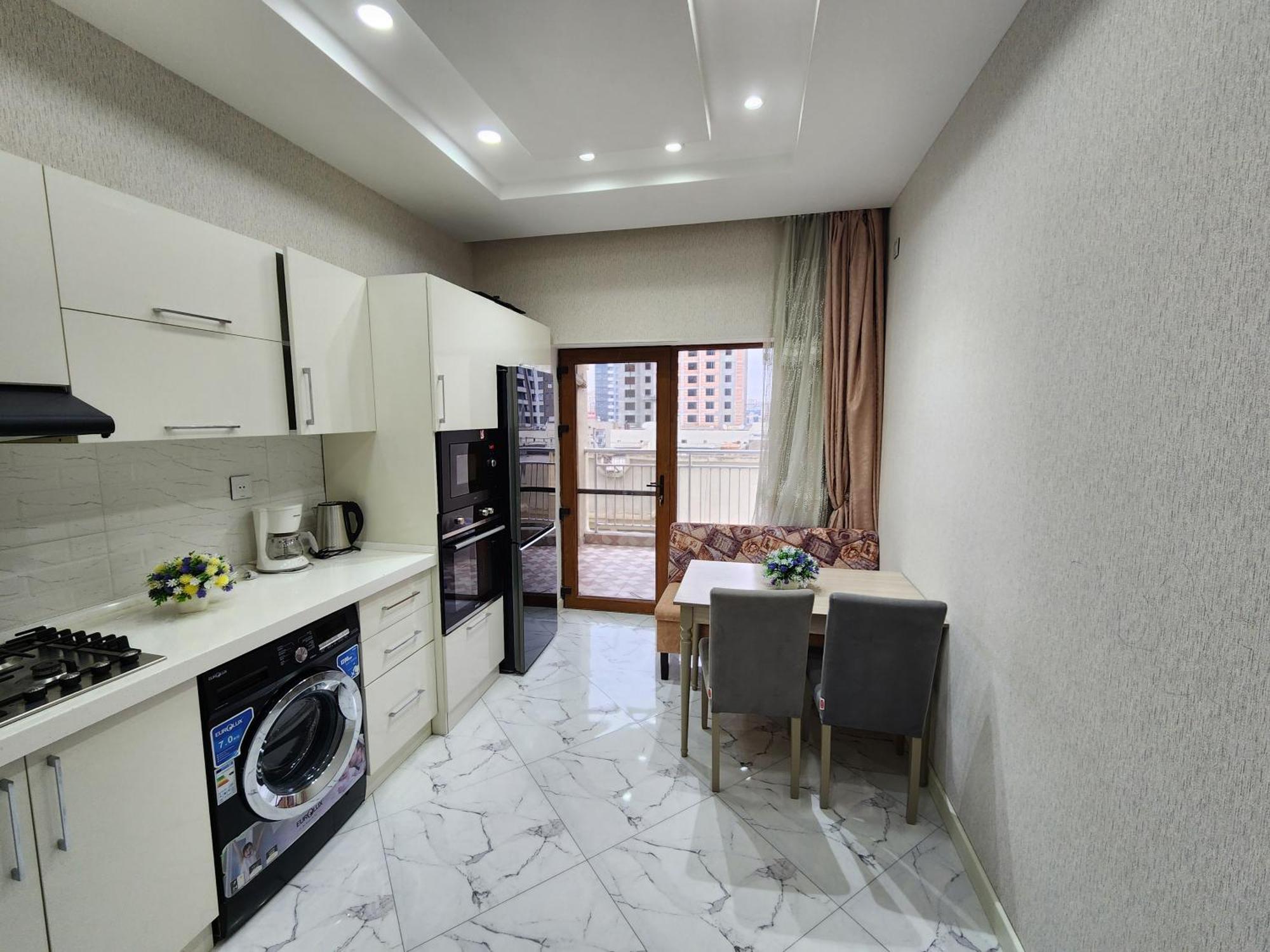 Park Azure Best Apartment Bakoe Buitenkant foto